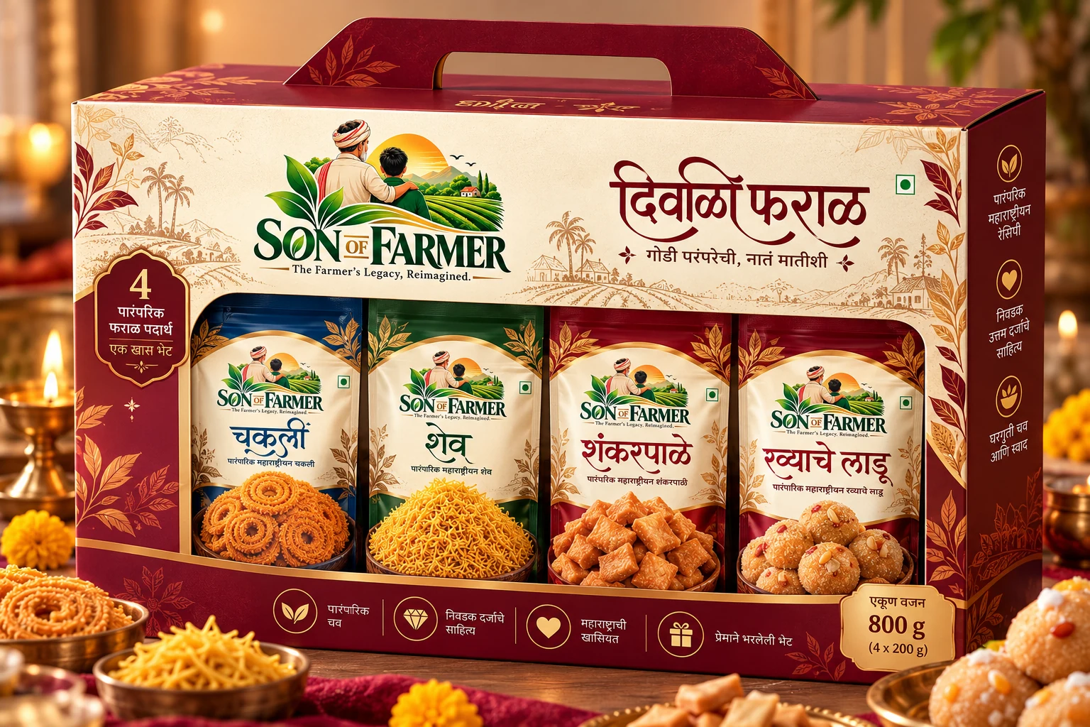 SON OF FARMER Classic Faral hamper box