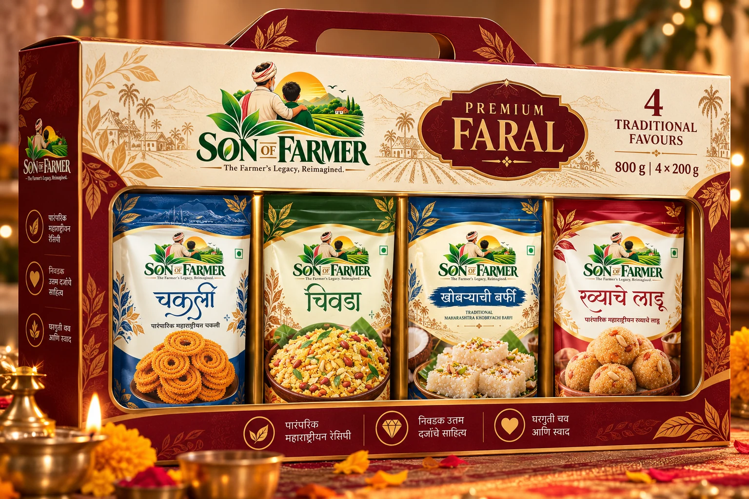 SON OF FARMER Royal Faral hamper box